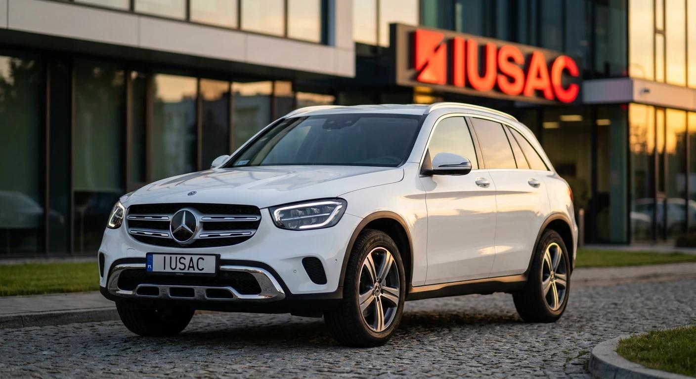 Gotowy do rejestracji Mercedes GLC z USA sprowadzony przez IUSAC