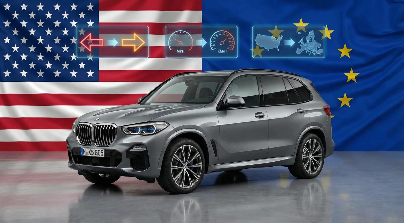 BMW z USA przewodnik - czy warto importować BMW X5, X3, M3, Seria 3 i 5 ze Stanów Zjednoczonych