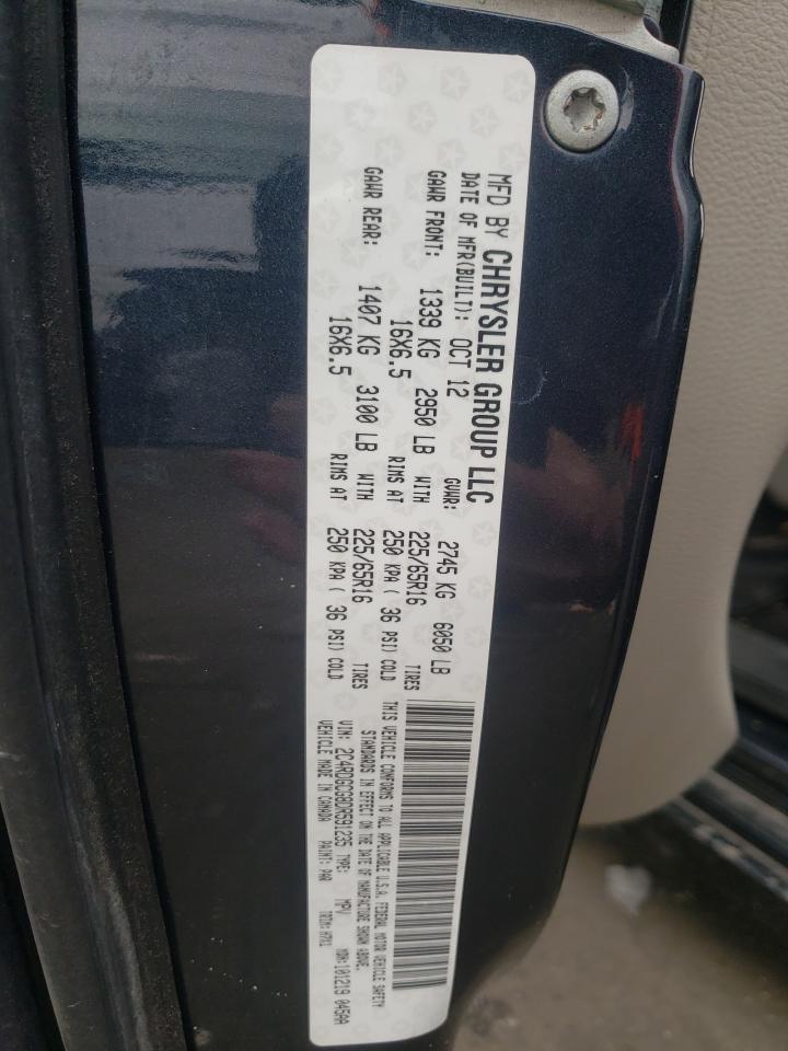 2013 Dodge Grand Caravan Sxt - zdjęcie 13