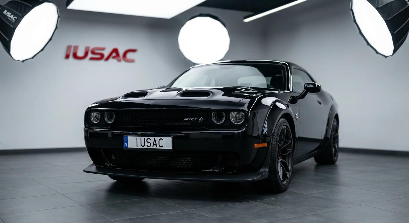 Gotowy do odbioru Dodge Challenger 2025 z polskimi tablicami rejestracyjnymi po homologacji w IUSAC