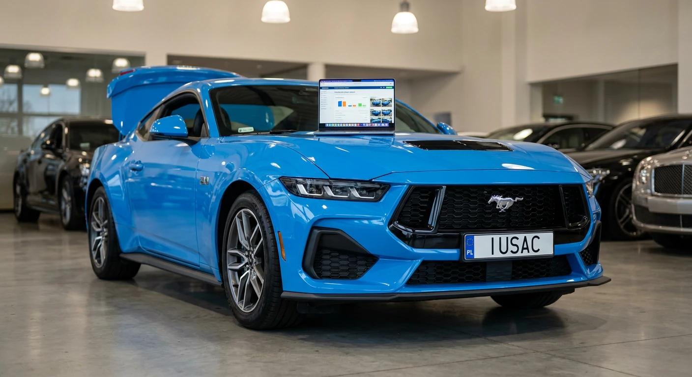 Gotowy Ford Mustang S650 z pełną dokumentacją naprawy w IUSAC.