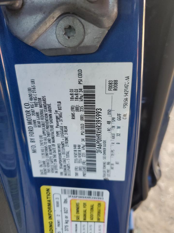 2017 Ford Fusion Se - zdjęcie 12