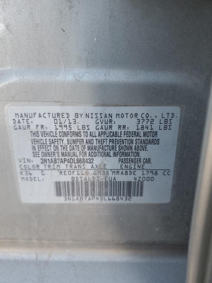 2013 Nissan Sentra S - zdjęcie 12