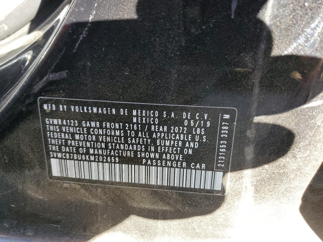 2019 Volkswagen Jetta S - zdjęcie 12