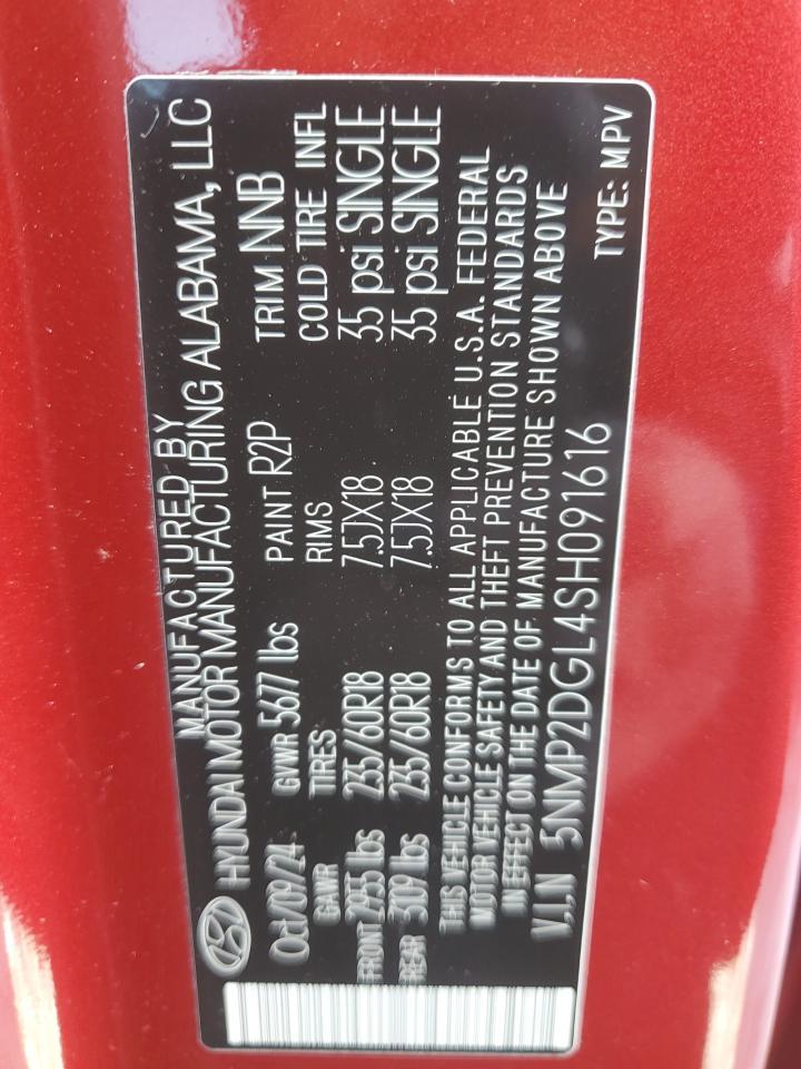 2025 Hyundai Santa Fe Sel - zdjęcie 13