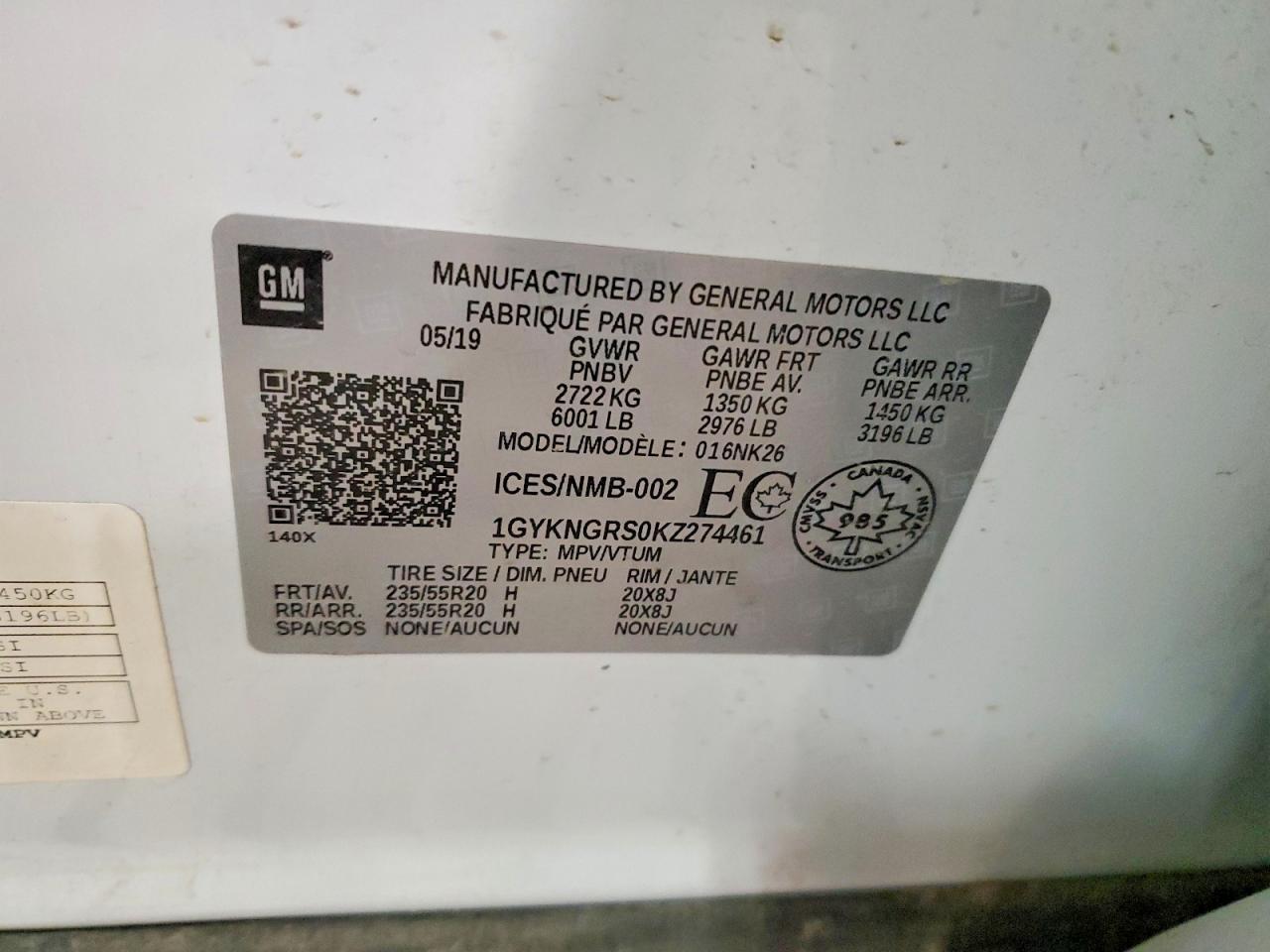 2019 Cadillac Xt5 Platinum - zdjęcie 13