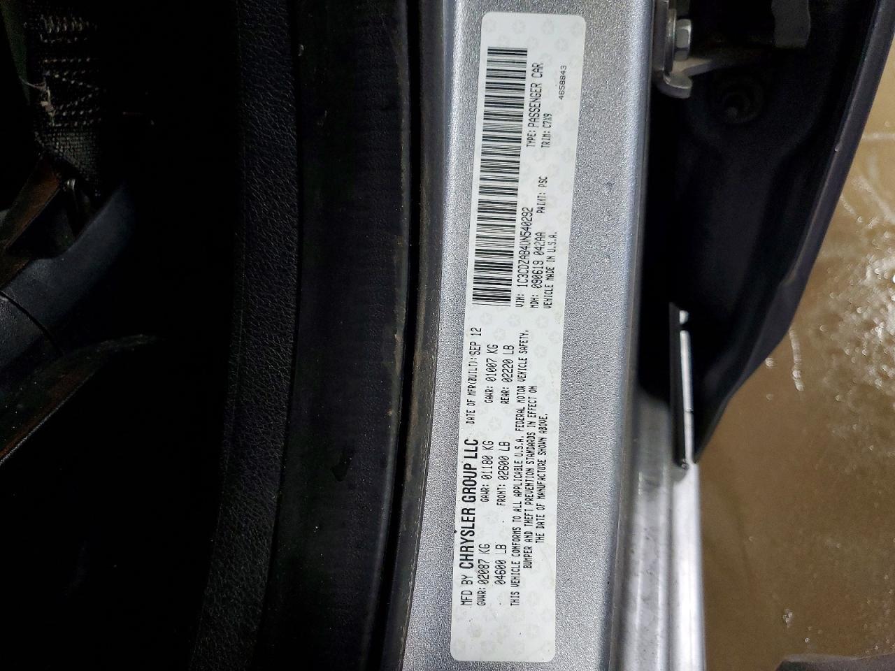 2013 Dodge Avenger Se - zdjęcie 12