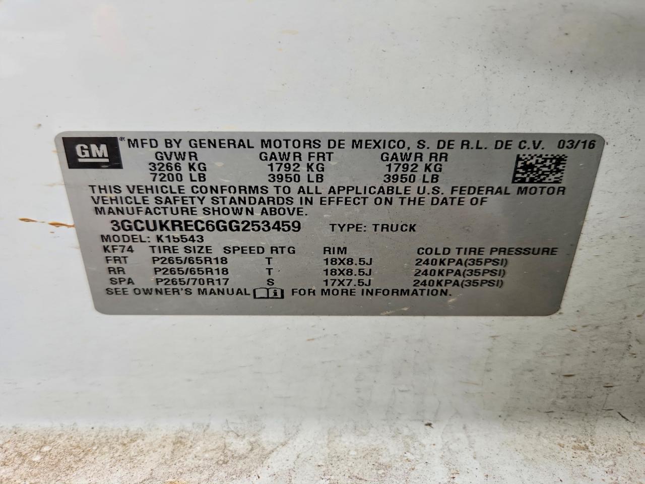 2016 Chevrolet Silverado K1500 Lt - zdjęcie 12