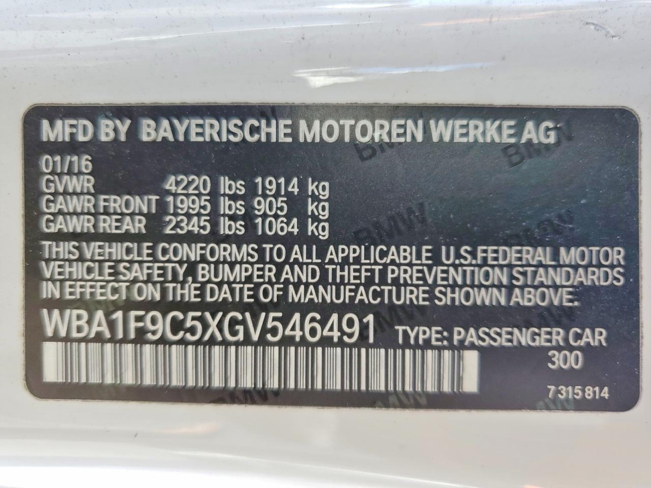 2016 BMW 228 I Sulev - zdjęcie 12