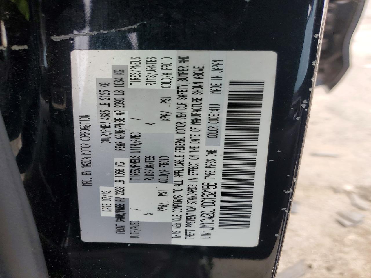 2013 Mazda 5 - zdjęcie 13