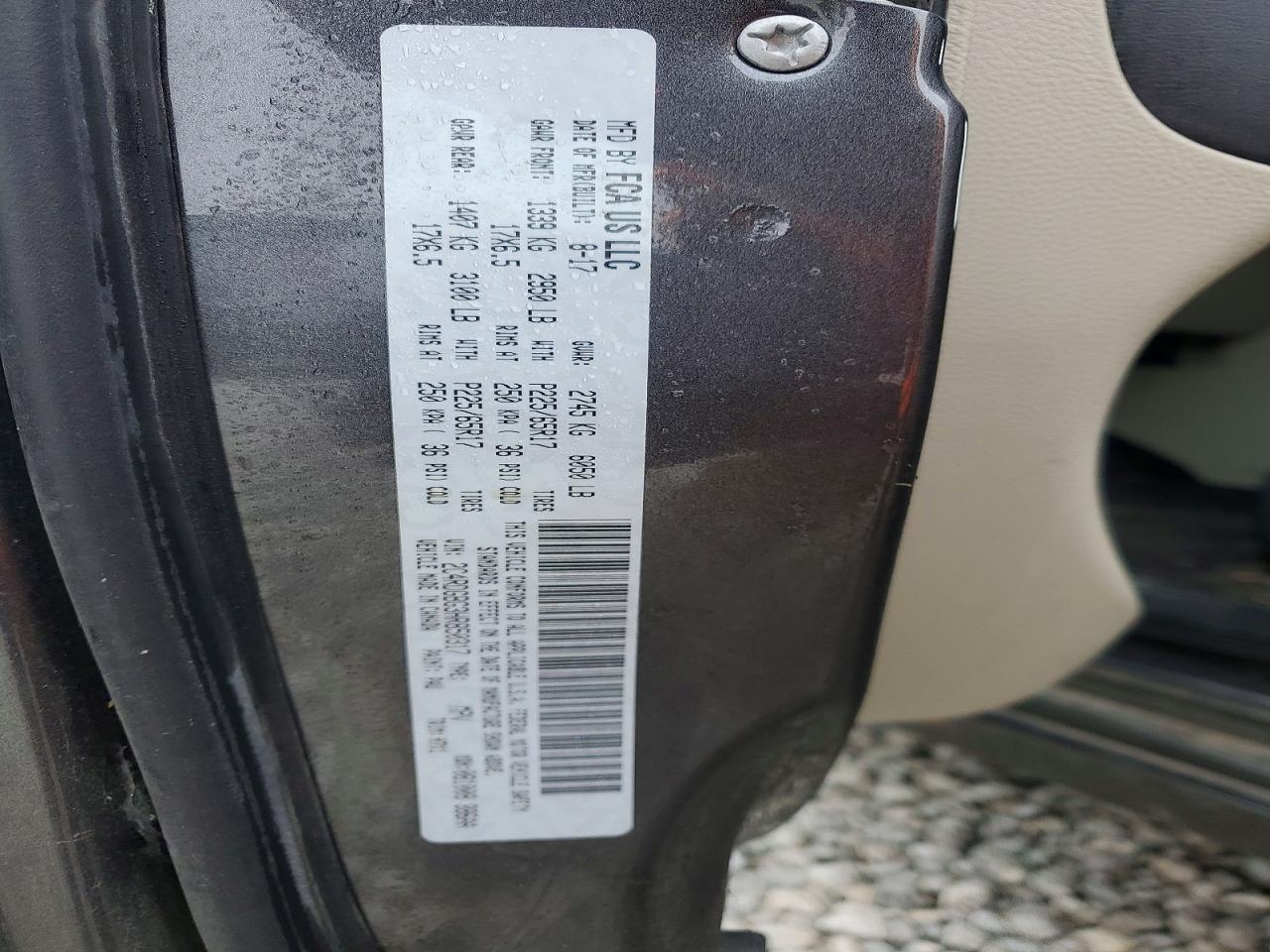 2017 Dodge Grand Caravan Se - zdjęcie 13