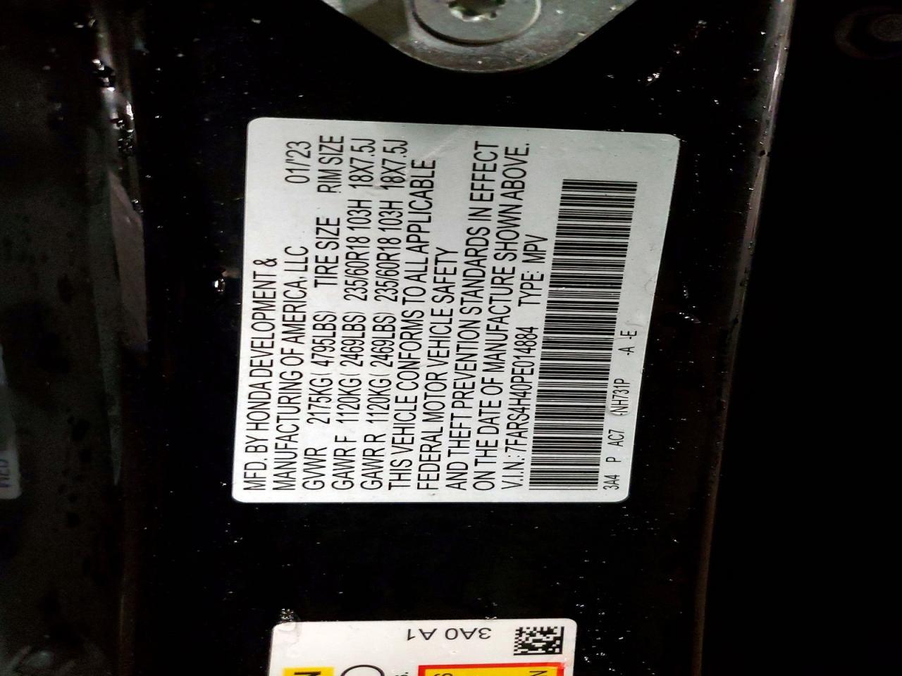 2023 Honda Cr-V Ex - zdjęcie 13