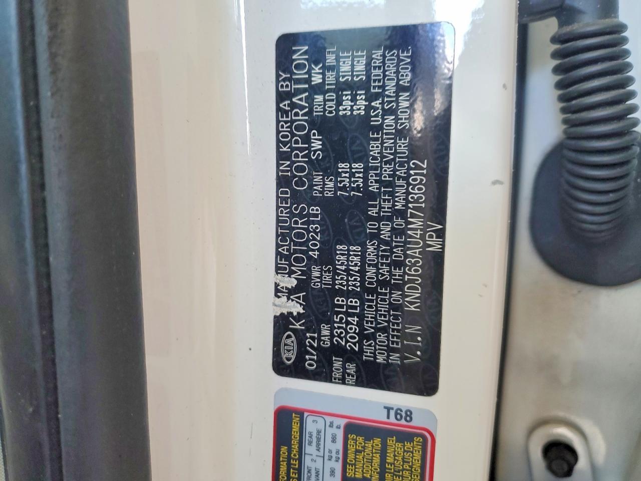 2021 Kia Soul Gt-Line - zdjęcie 14