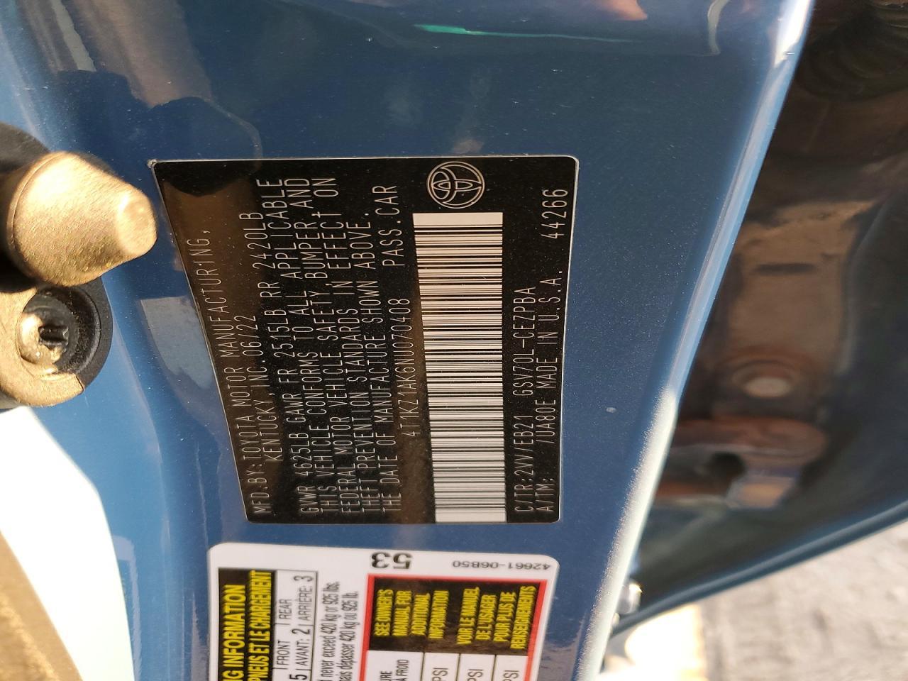 2022 Toyota Camry Trd - zdjęcie 12