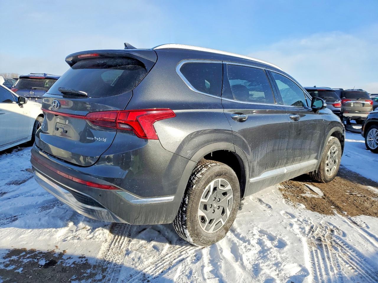 2023 Hyundai Santa Fe Blue - zdjęcie 3