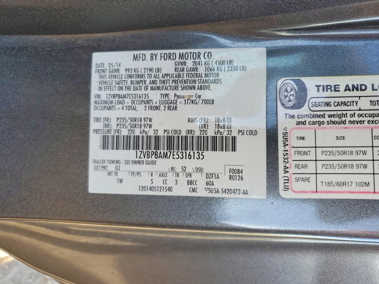 2014 Ford Mustang - zdjęcie 13