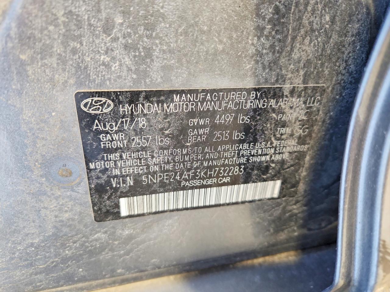 2019 Hyundai Sonata Se - zdjęcie 12