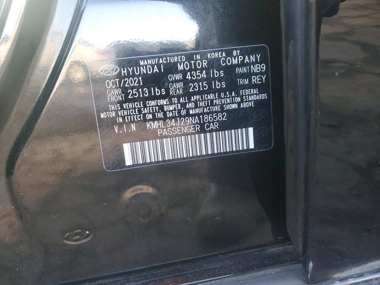 2022 Hyundai Sonata Limited - zdjęcie 12