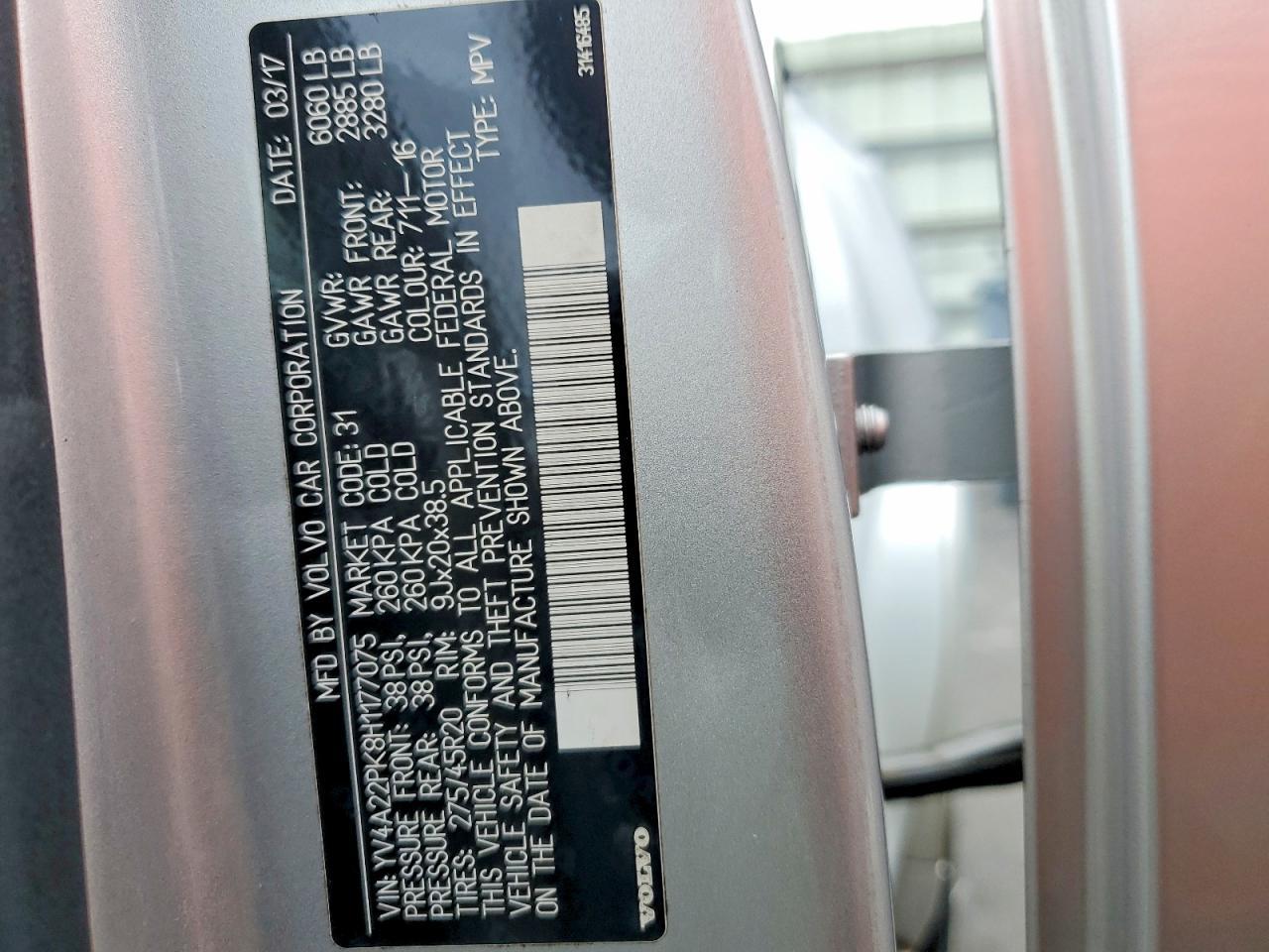 2017 Volvo Xc90 T6 - zdjęcie 13