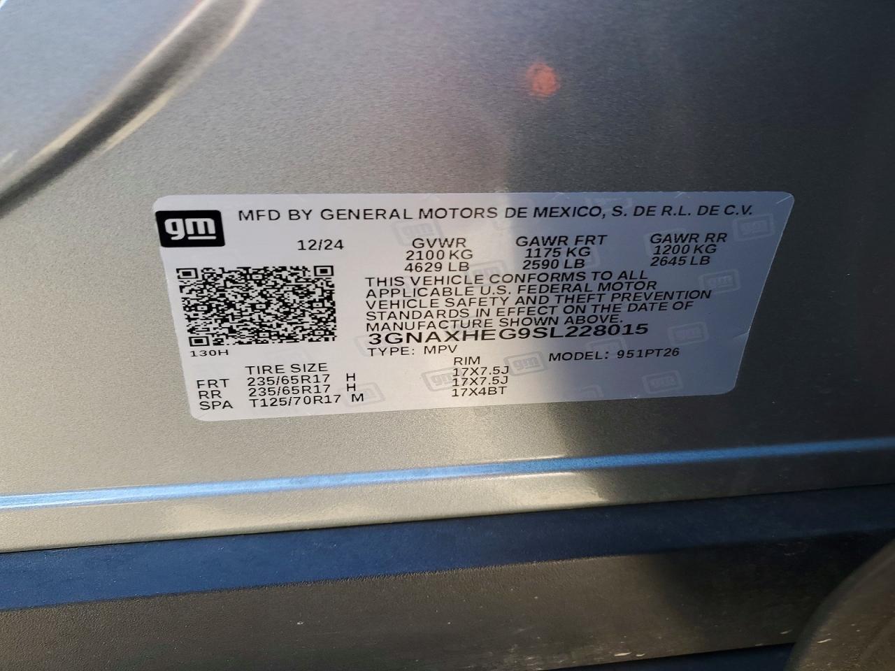 2025 Chevrolet Equinox Lt - zdjęcie 13