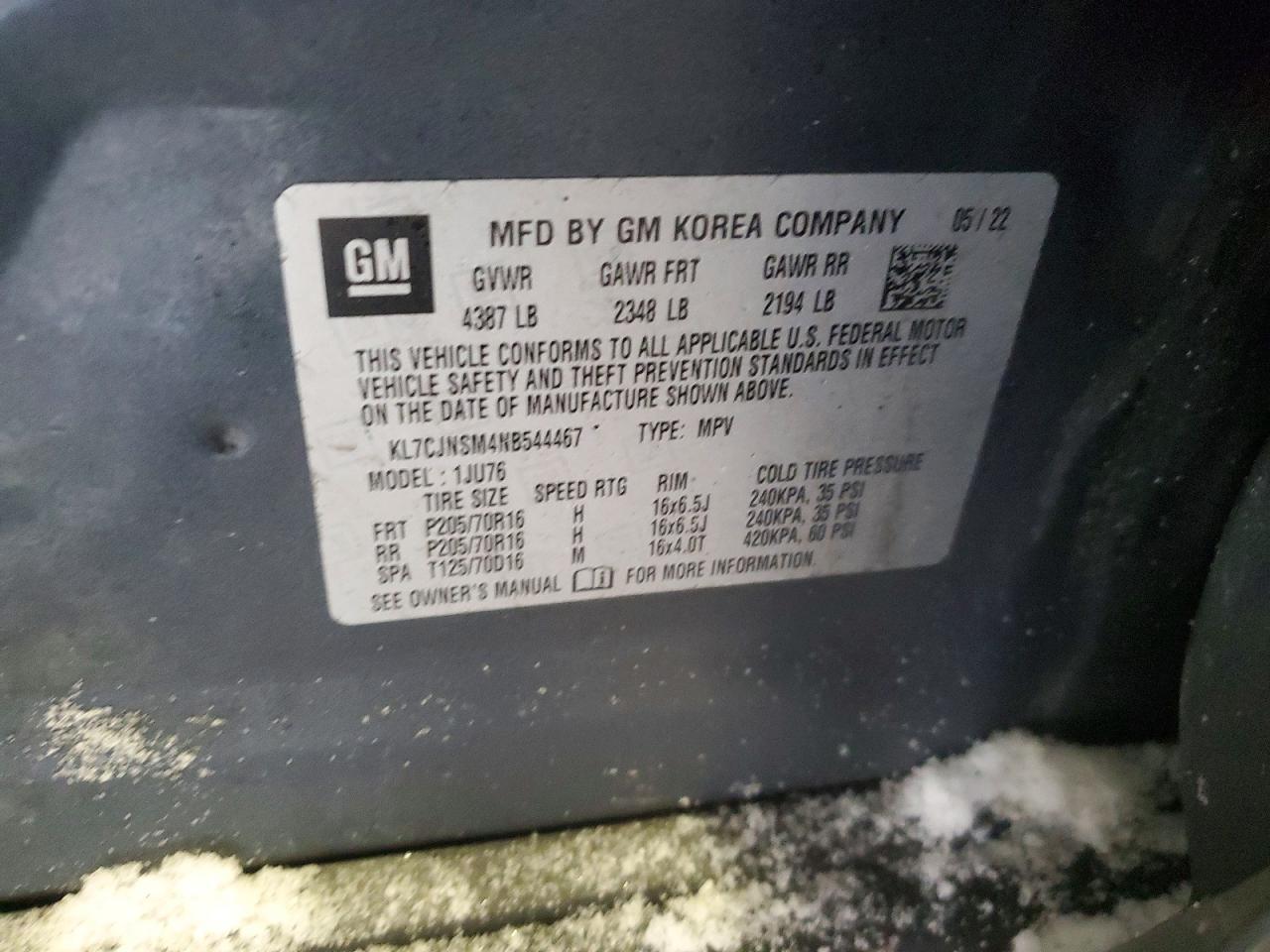 2022 Chevrolet Trax Ls - zdjęcie 13