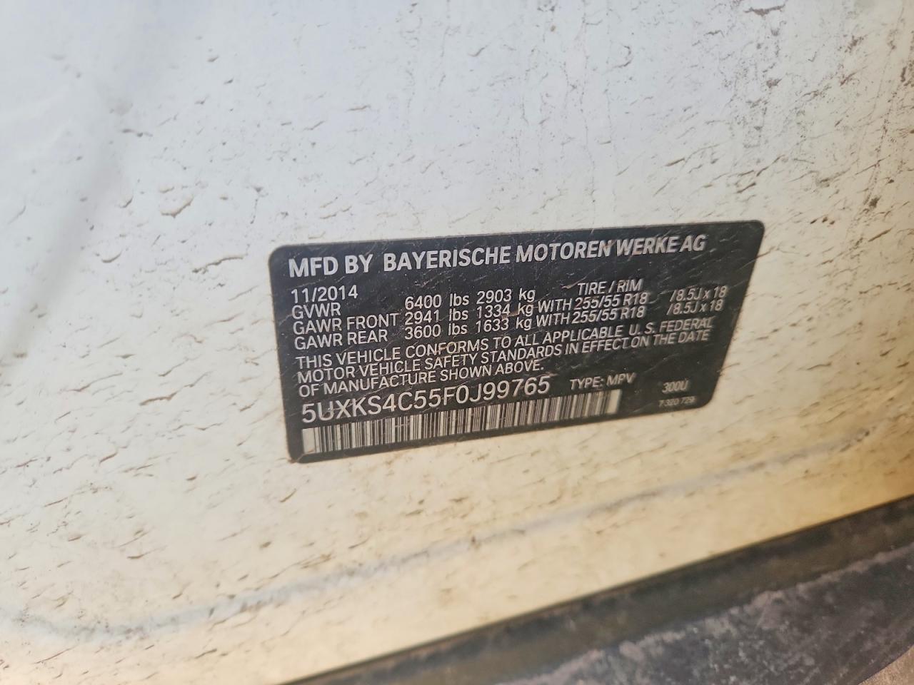 2015 BMW X5 xDrive35D - zdjęcie 13