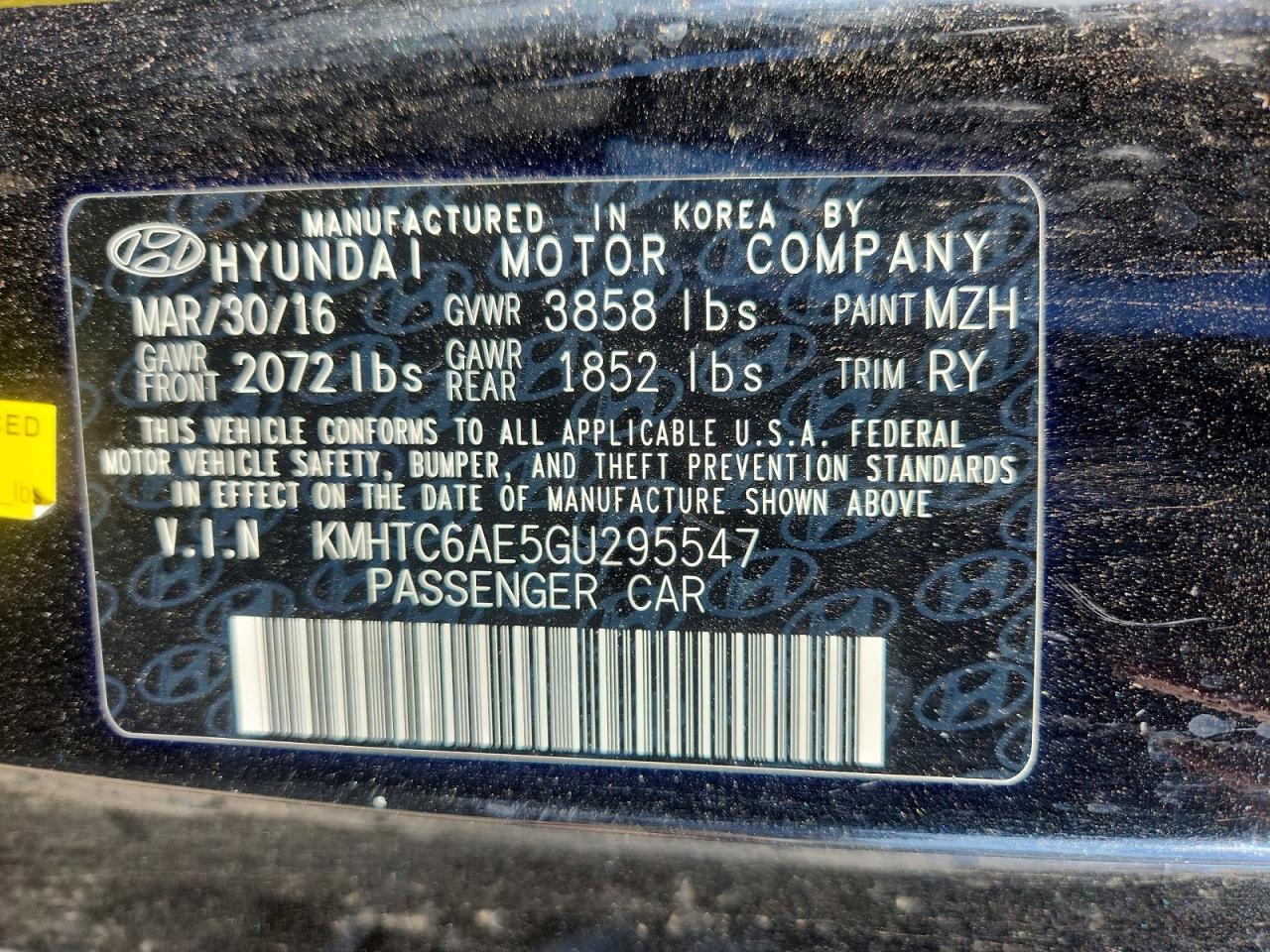 2016 Hyundai Veloster Turbo - zdjęcie 12