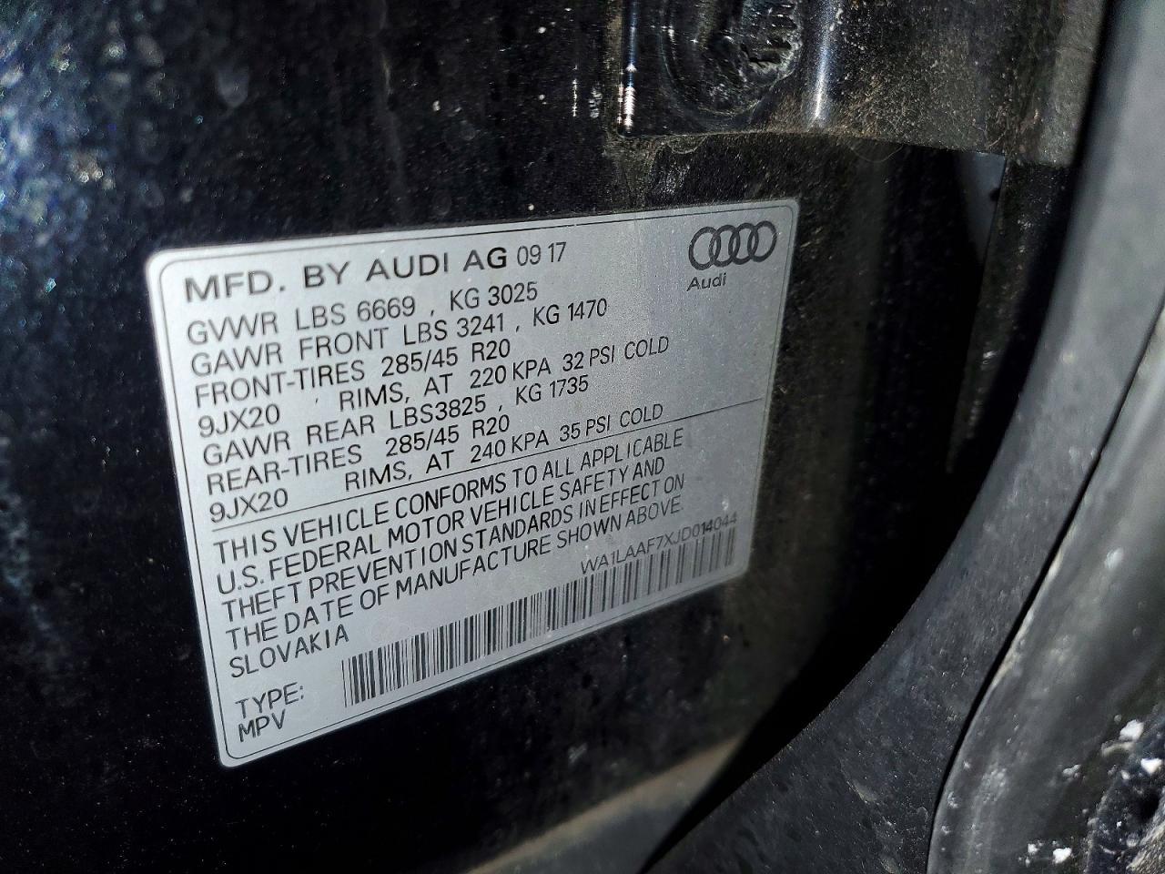 2018 Audi Q7 Premium Plus - zdjęcie 13