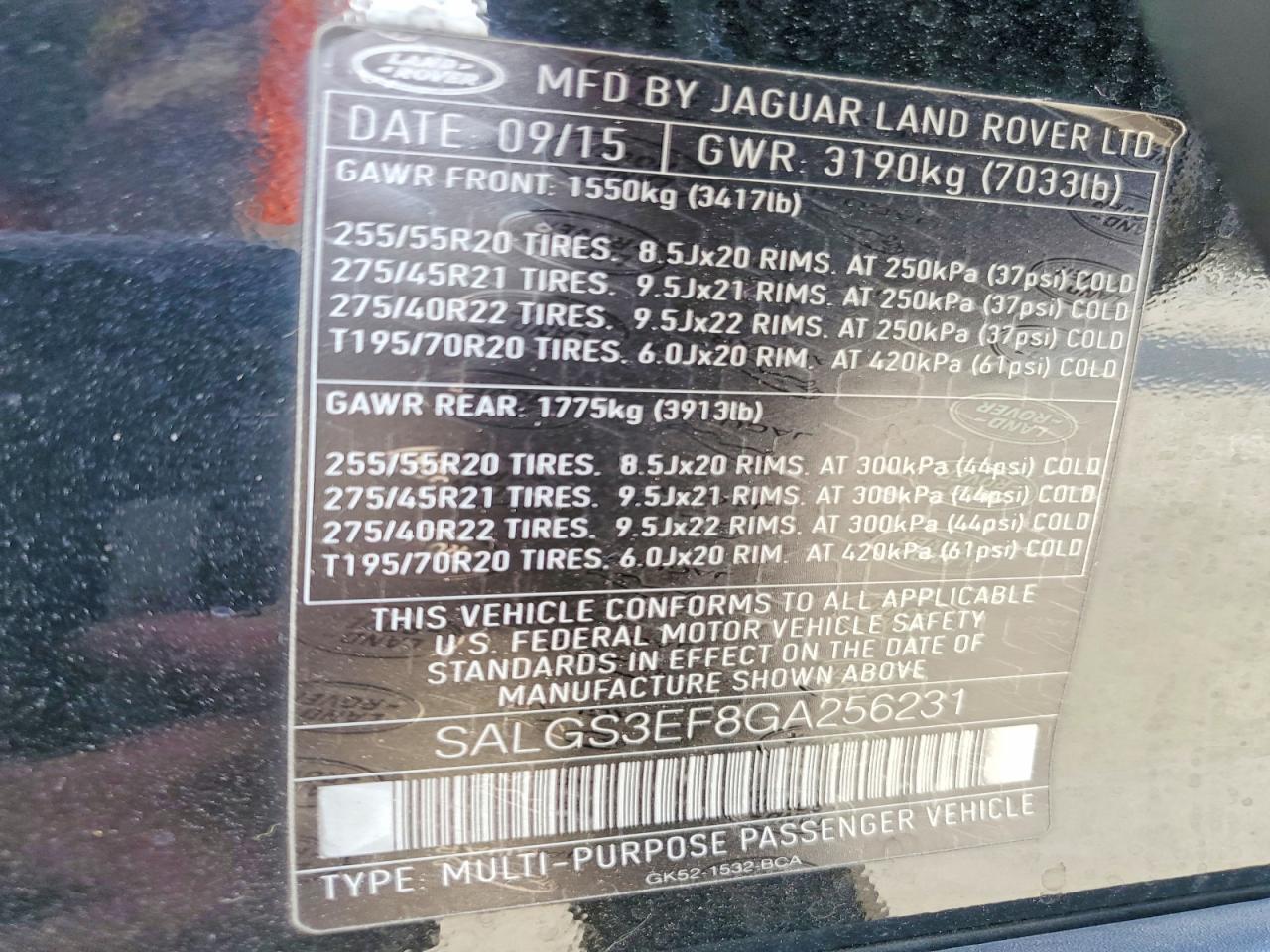 2016 Land Rover Range Rover Supercharged - zdjęcie 13