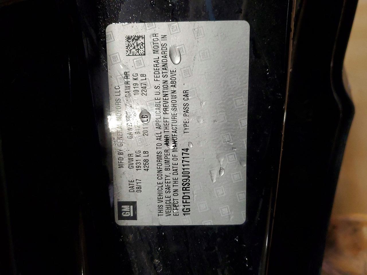 2018 Chevrolet Camaro Lt - zdjęcie 12