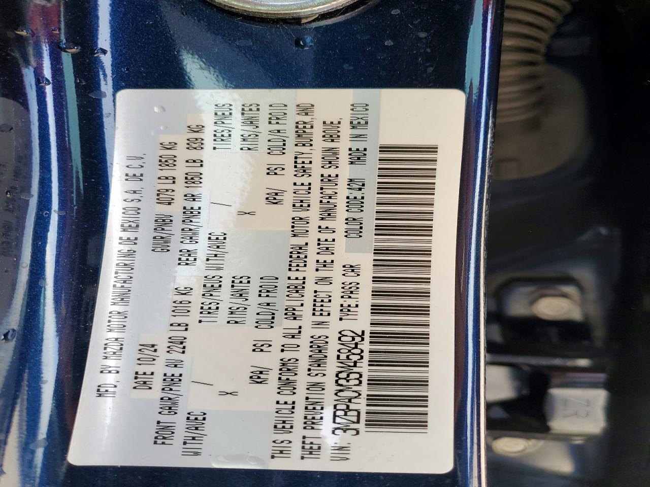 2025 Mazda 3 Preferred - zdjęcie 13