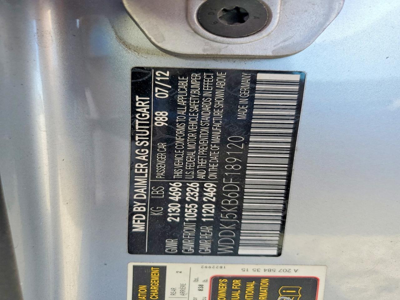 2013 Mercedes-Benz E 350 - zdjęcie 12