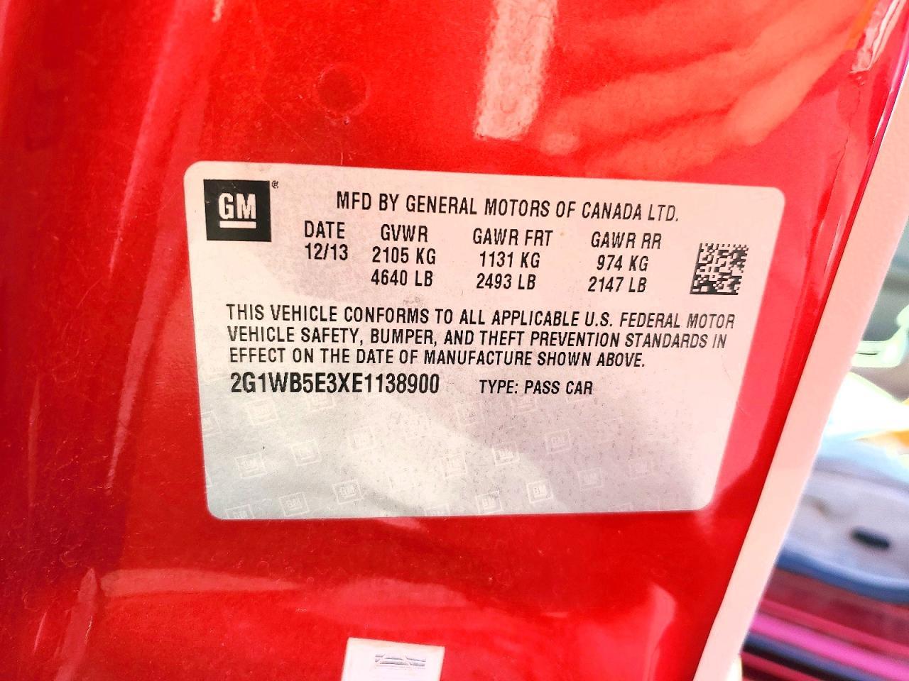 2014 Chevrolet Impala Limited Lt - zdjęcie 12