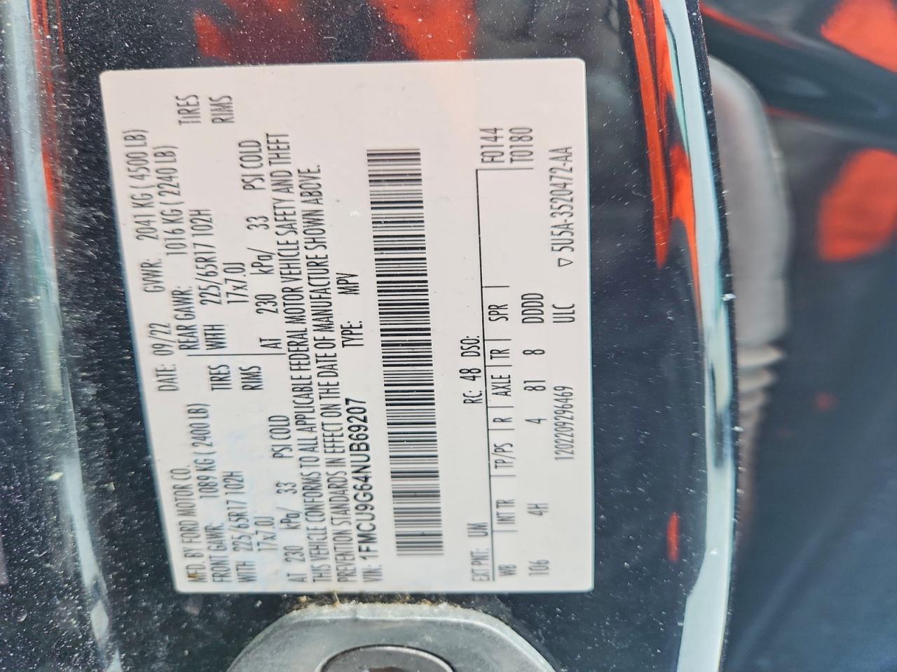 2022 Ford Escape Se - zdjęcie 13