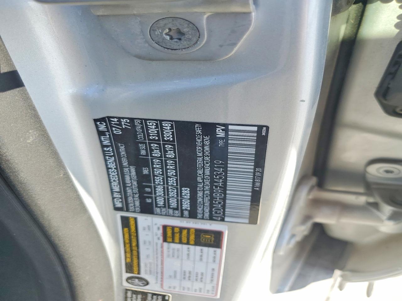 2015 Othr M Class 4D 4X4 Ml350 - zdjęcie 13