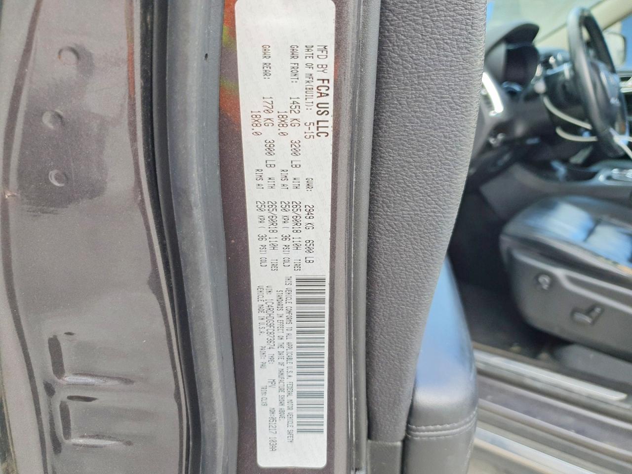 2015 Dodge Durango Limited - zdjęcie 14