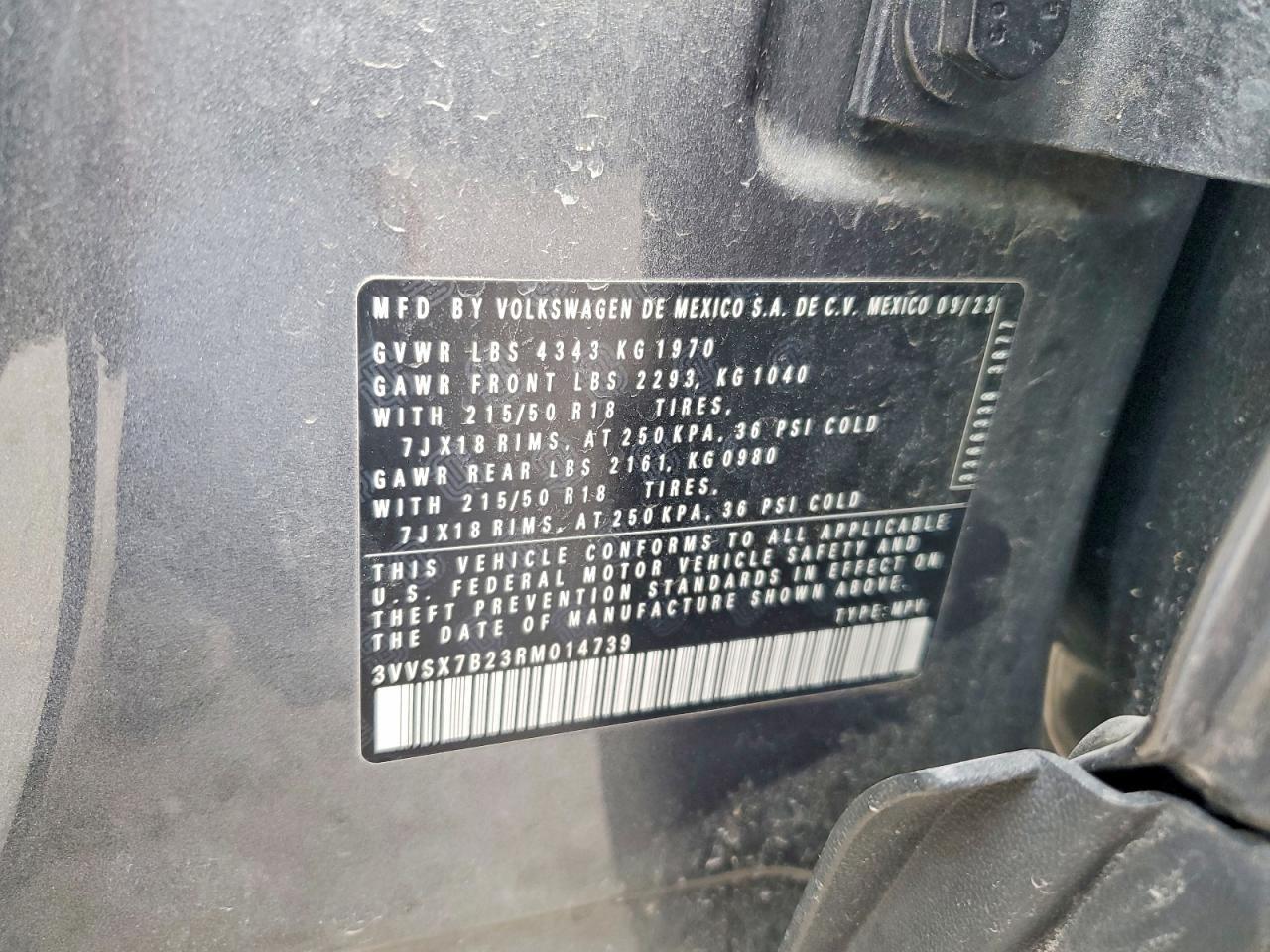 2024 Volkswagen Taos Se - zdjęcie 12