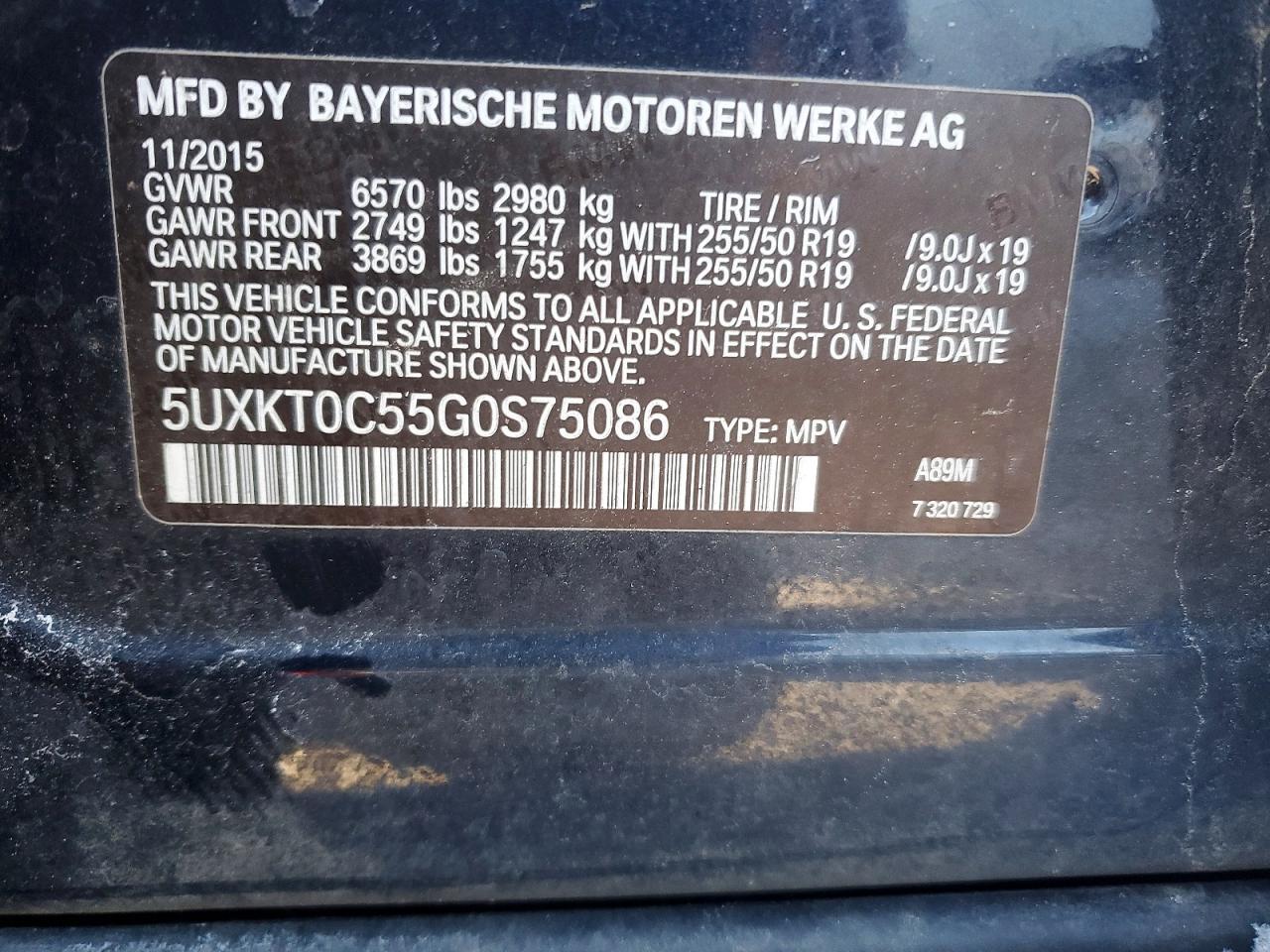 2016 BMW X5 Xdr40E - zdjęcie 13