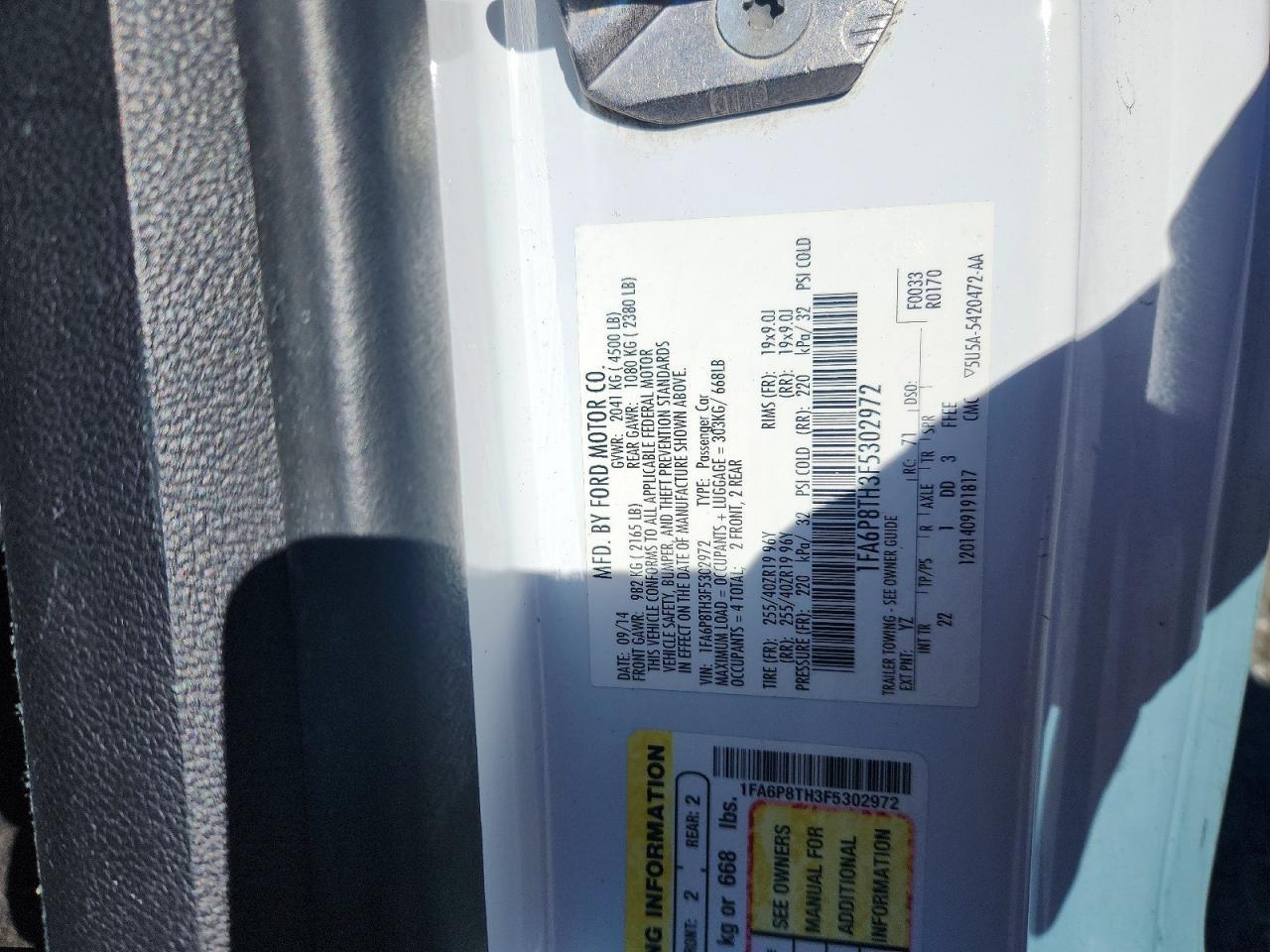 2015 Ford Mustang - zdjęcie 12