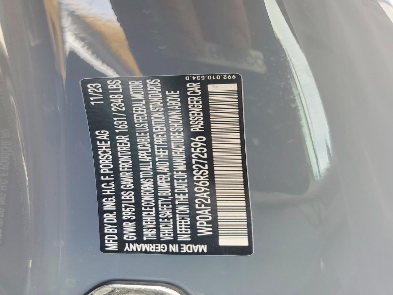 2024 Porsche 911 Gt3 Rs - zdjęcie 12