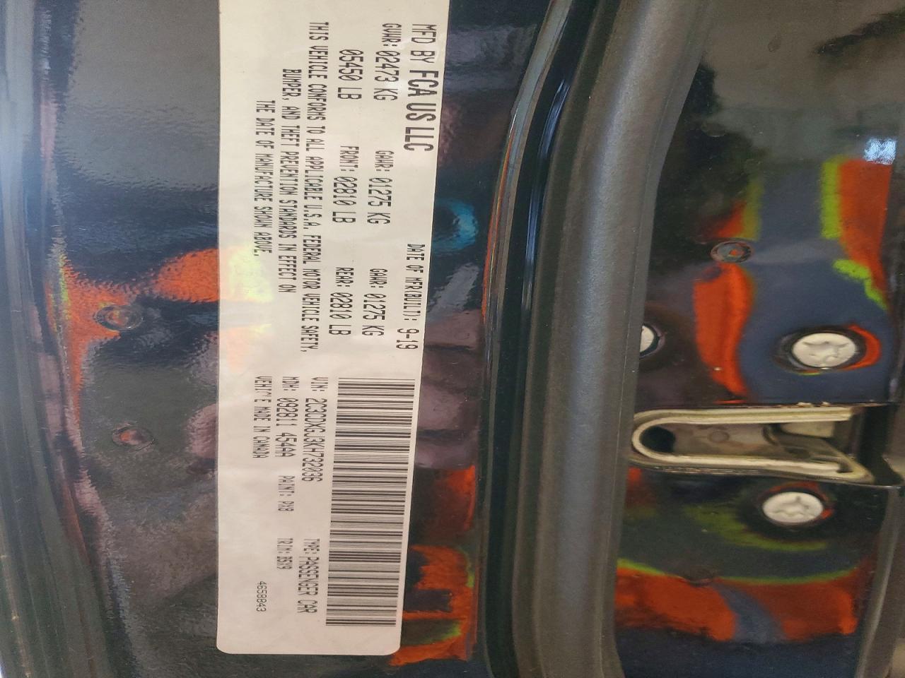 2019 Dodge Charger Scat Pack - zdjęcie 12