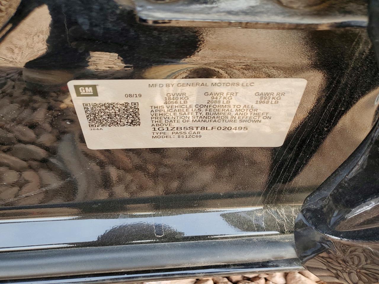 2020 Chevrolet Malibu Ls - zdjęcie 12