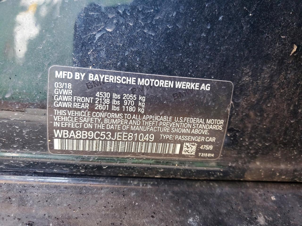 2018 BMW 330 I - zdjęcie 12