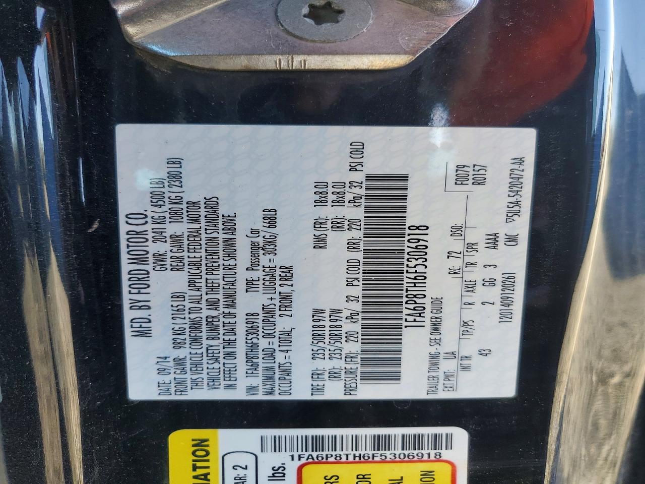 2015 Ford Mustang - zdjęcie 13