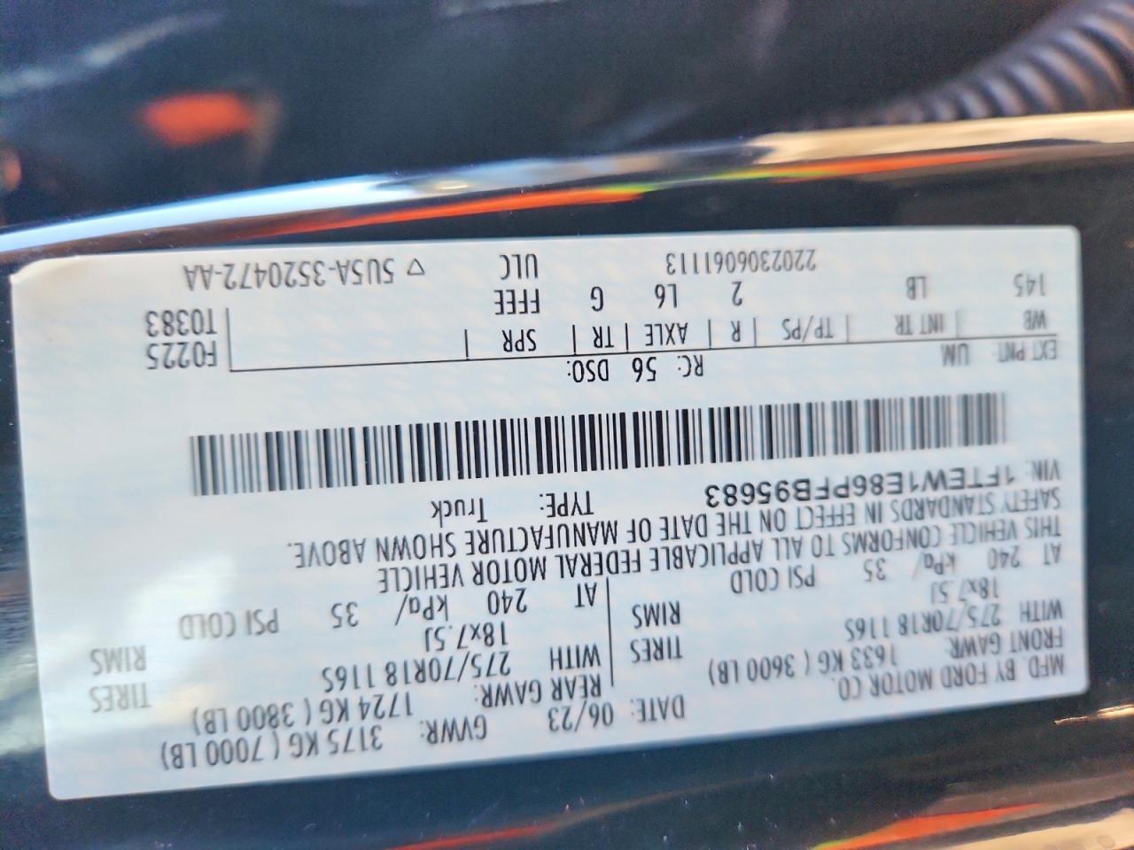 2023 Ford F150 Supercrew - zdjęcie 12