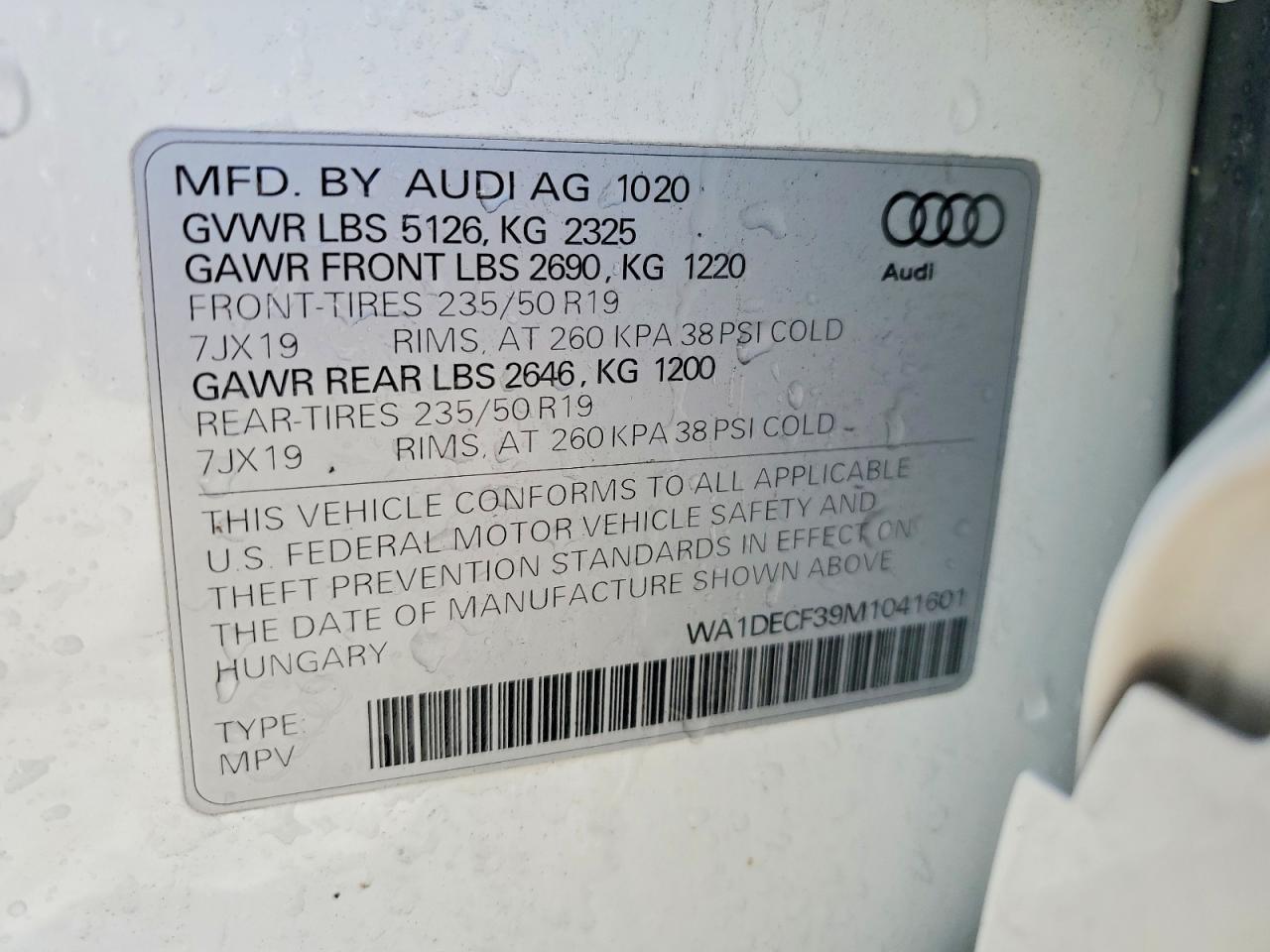2021 Audi Q3 Premium S Line 45 - zdjęcie 13
