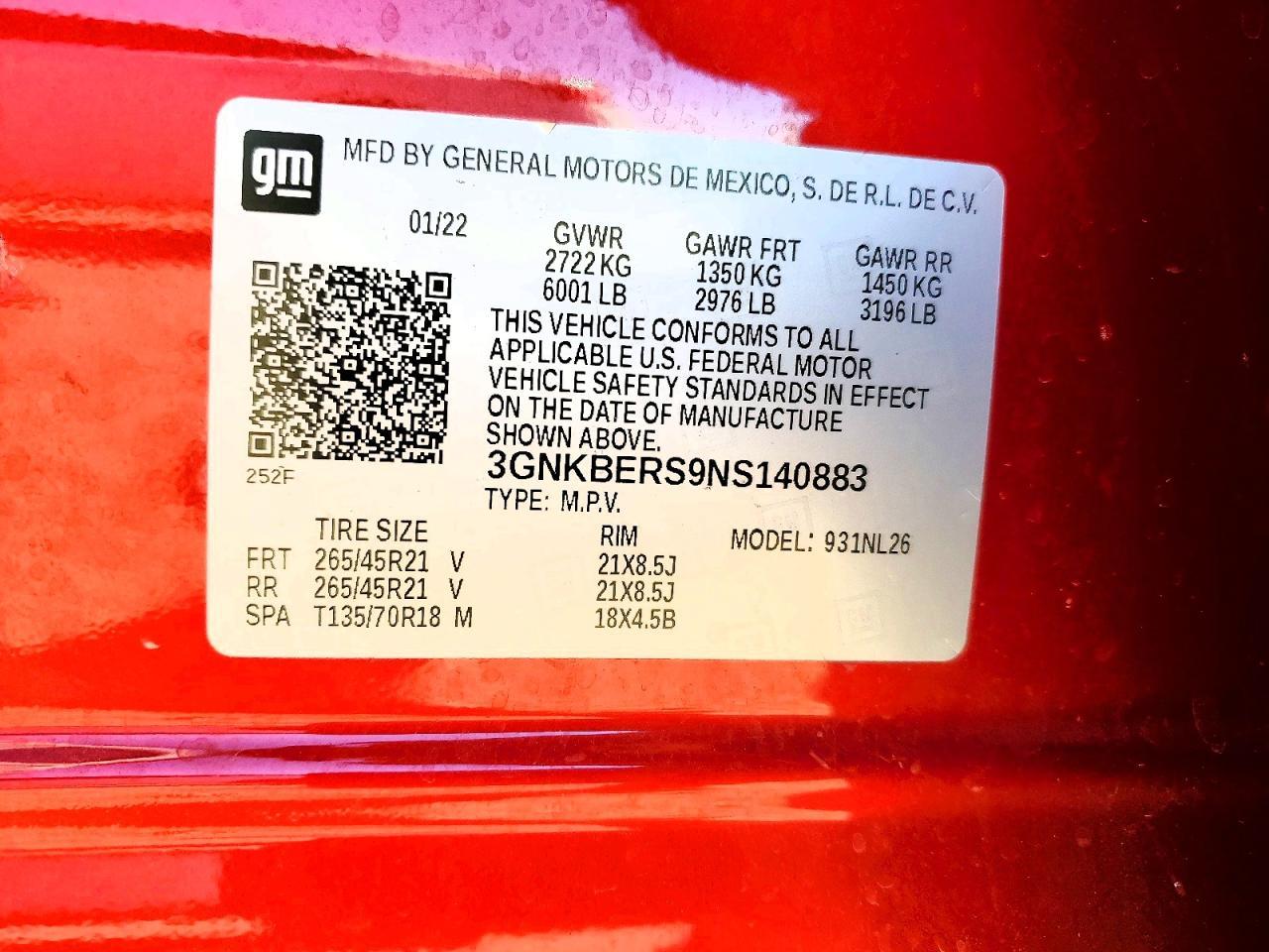 2022 Chevrolet Blazer Rs - zdjęcie 13