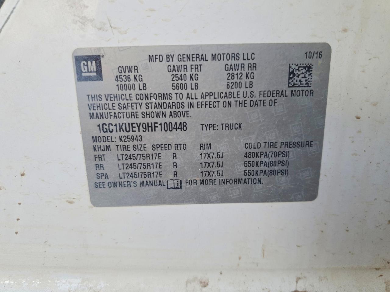 2017 Chevrolet Silverado K2500 Heavy Duty - zdjęcie 12