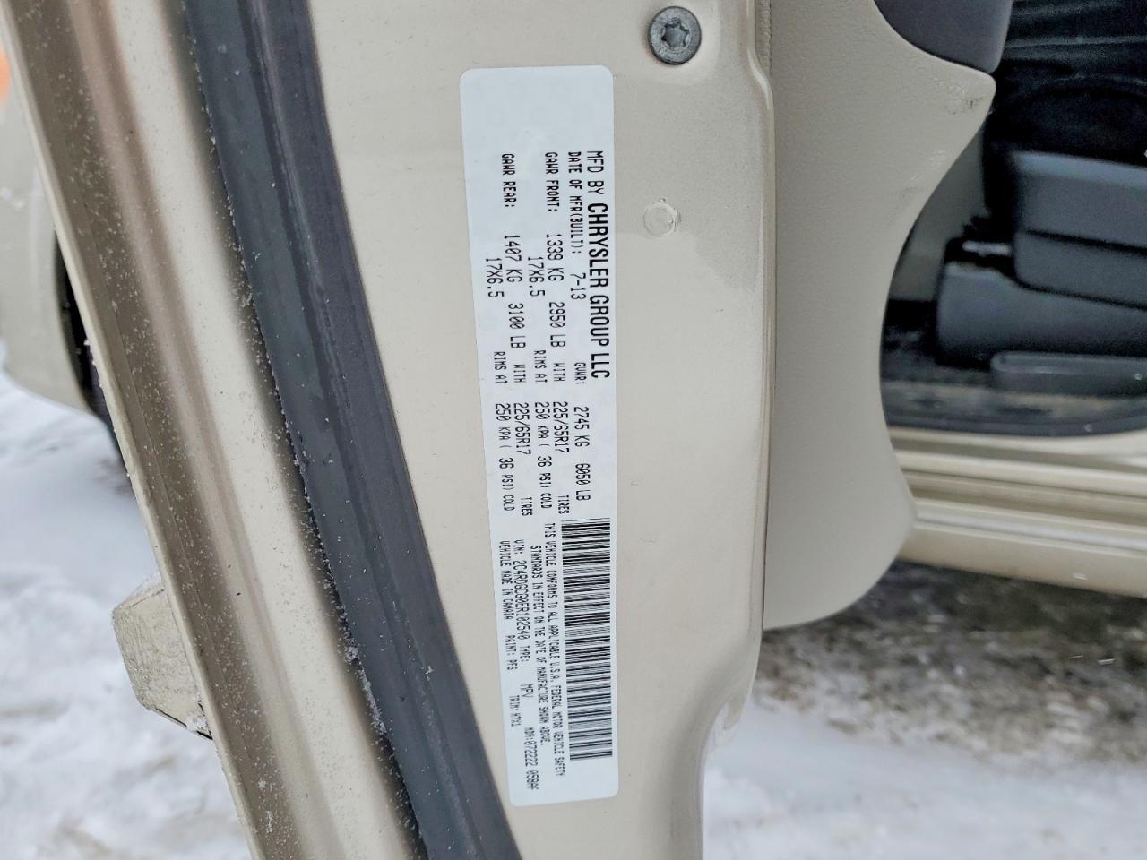 2014 Dodge Grand Caravan Sxt - zdjęcie 13