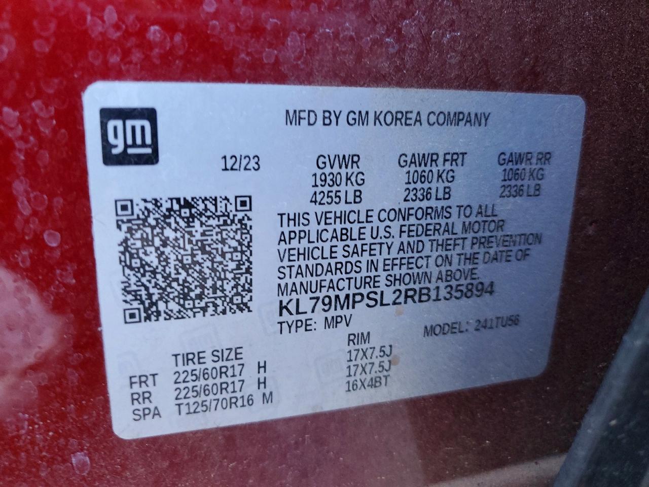 2024 Chevrolet Trailblazer Lt - zdjęcie 13